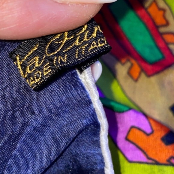 🅢🅔🅣🅐 🅟🅤🅡🅔▪️Vintage Decorative Scarf - Picture 8 of 8